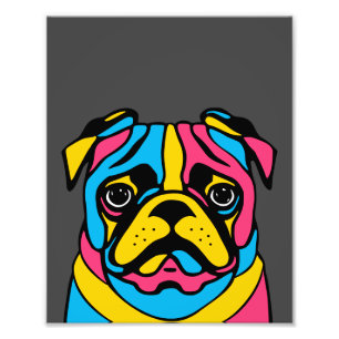Pug Photo Print