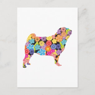 Pug Postcard