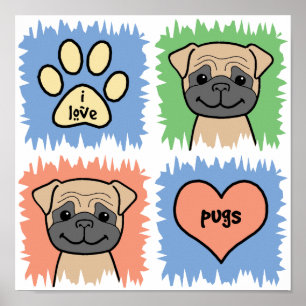 Pug Poster