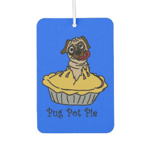 Pug Pot Pie Air Freshener