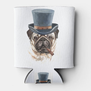 Pug Prop Can Cooler