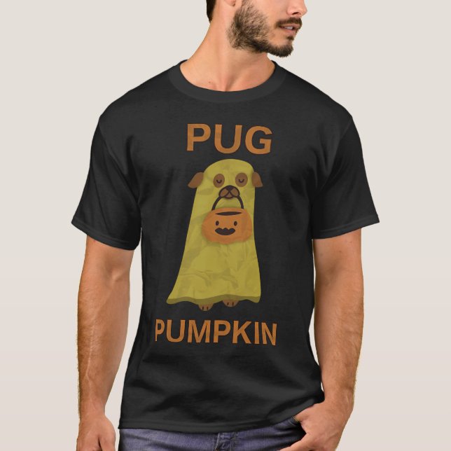 PUG PUMPKIN T-Shirt (Front)