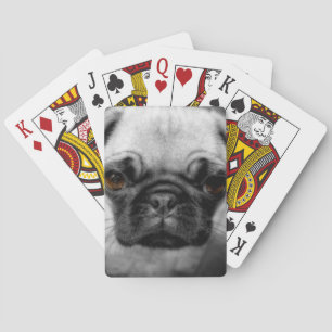 Pug Pup Playing Cards