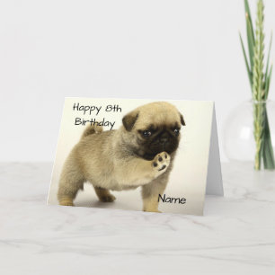 Pug Puppy  Card