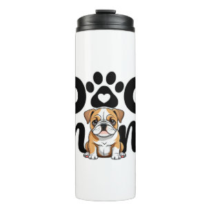 Pug Puppy Dog Mum Dog Lover Thermal Tumbler