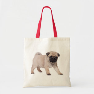 Pug Puppy DogCanvas Tote Bag