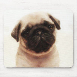 Pug puppy mousepad