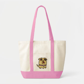 Pug Puppy Tote Bag