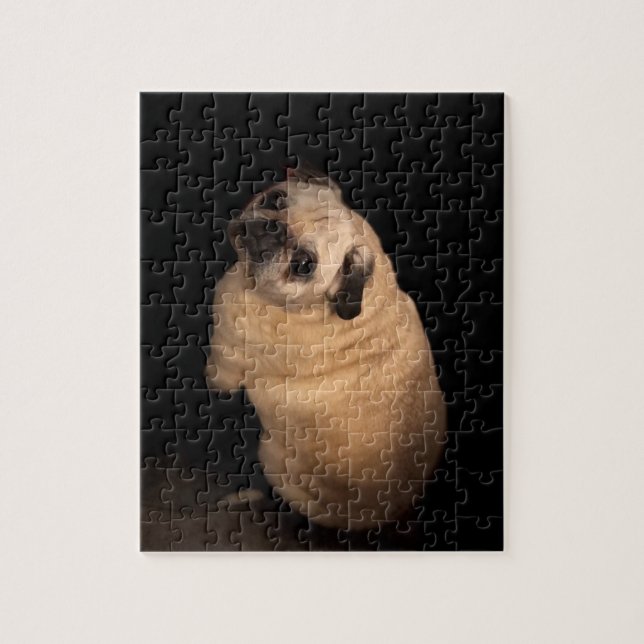 Pug Puzzle - Jack (Vertical)