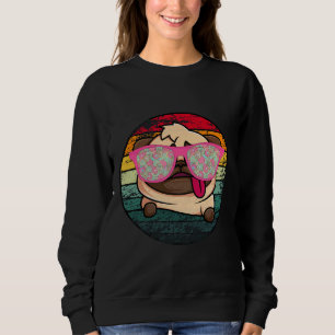 Pug Retro Vintage Magnet Classic T-Shirt 368 Sweatshirt