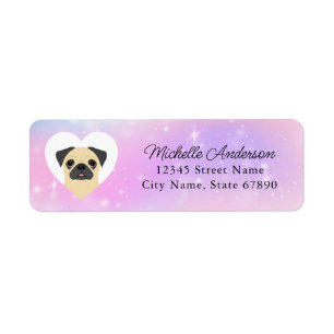 Pug Return Address Labels
