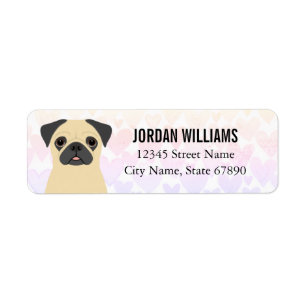 Pug Return Address Labels