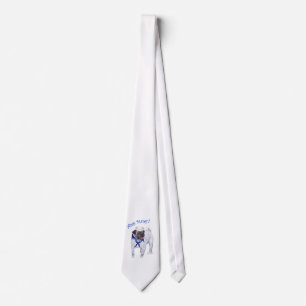 Pug Sailor Tie