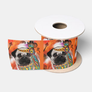 PUG SATIN RIBBON