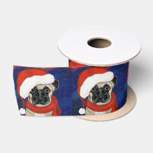 PUG SATIN RIBBON