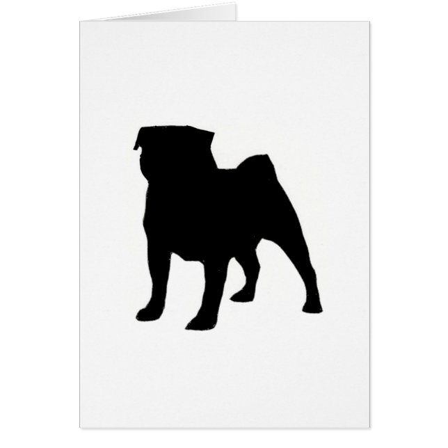 pug silhouette (Front)