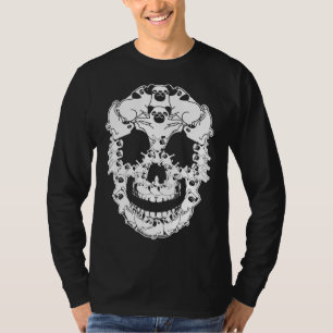 Pug Skull - Halloween Skeleton Dog Cute Pug Essent T-Shirt