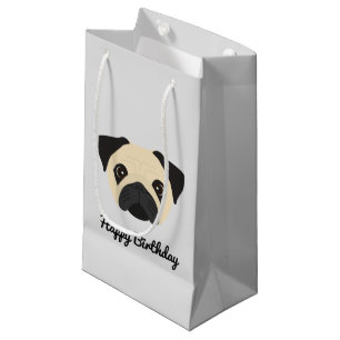 Pug Small Gift Bag