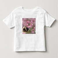 Pug Smelling Cherry Blossoms
