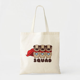 Pug Squad Pugs To The Rescue Tote Bag