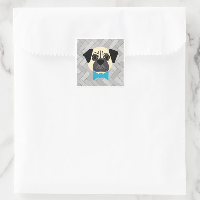 Pug Sticker (Bag)