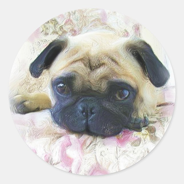 Pug stickers (Front)