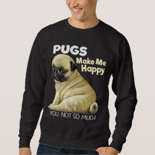 Pug Sweater Pug Funny Gifts Classic T-Shirt 657