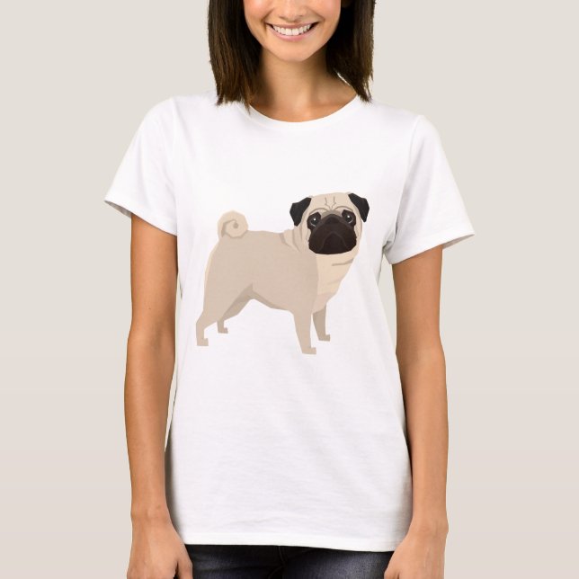 Pug T-Shirt (Front)