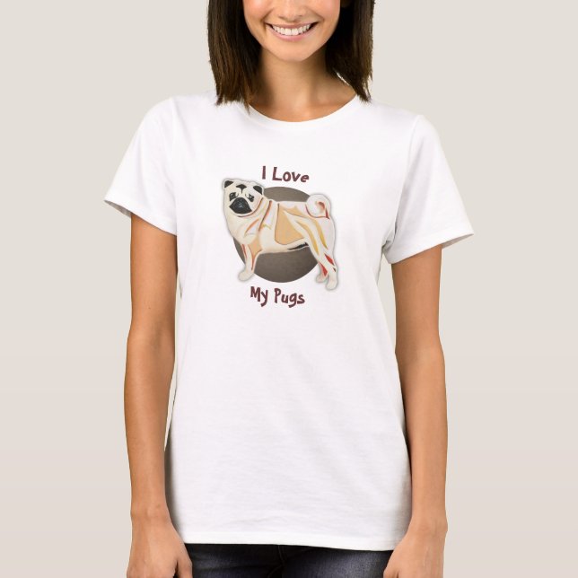 Pug T-Shirt (Front)