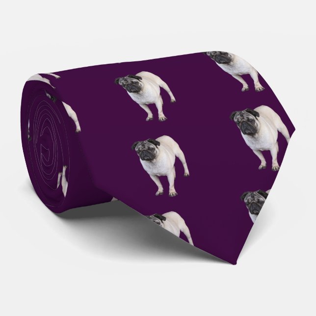 Pug Tie (Rolled)