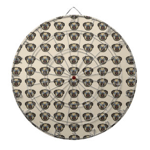 pug tile bg dartboard