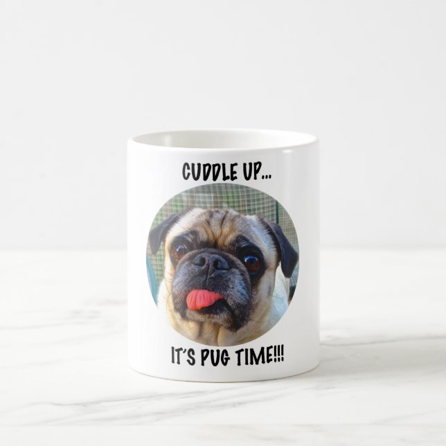 PUG TIME! COFFEE MUG (Center)