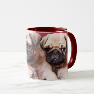 Pug Triplets Mug
