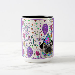 PUG Two-Tone COFFEE MUG