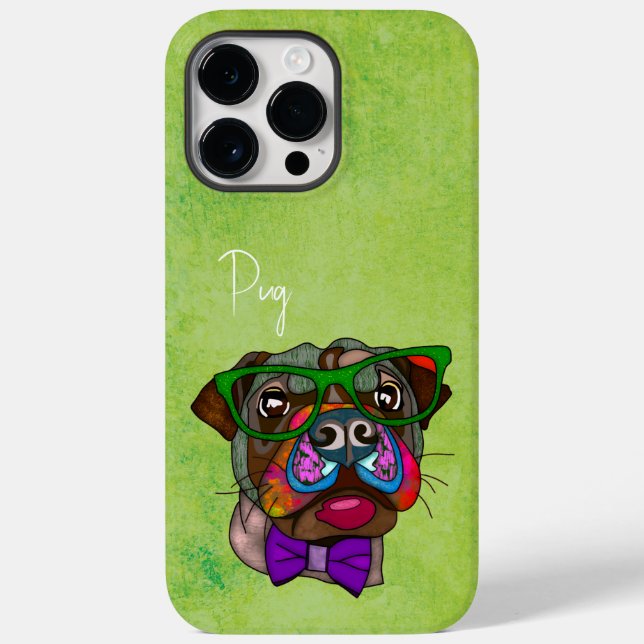 Pug Ugly Face Case-Mate iPhone Case (Back)