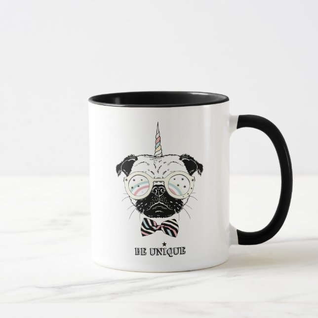 Pug Unicorn | Be Unique Mug (Right)