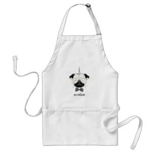 Pug Unicorn   Be Unique Standard Apron