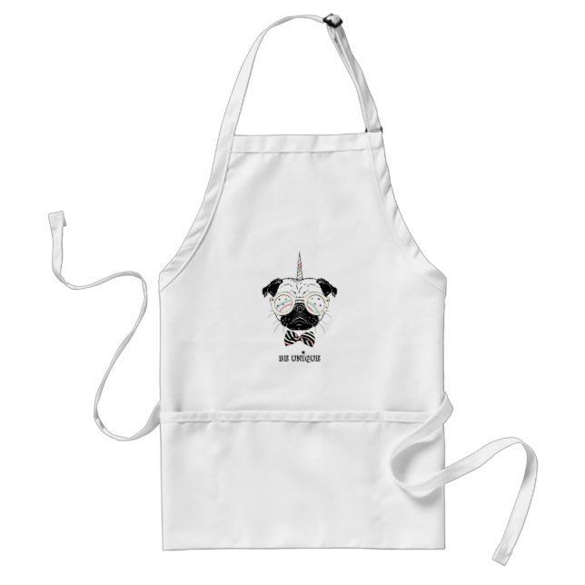Pug Unicorn | Be Unique Standard Apron (Front)