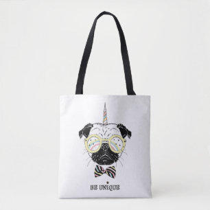 Pug Unicorn   Be Unique Tote Bag