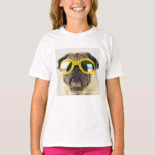 Pug with Goggles T-Shirt