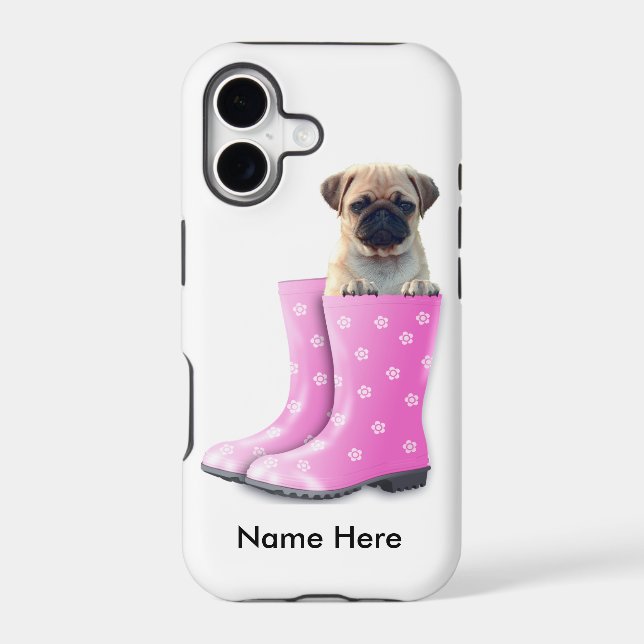 Pug with Name (Back)
