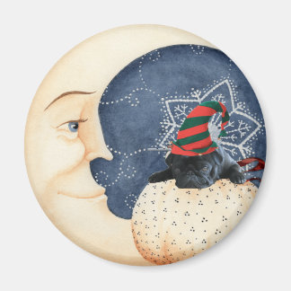 Pug You To The Moon! Magnet