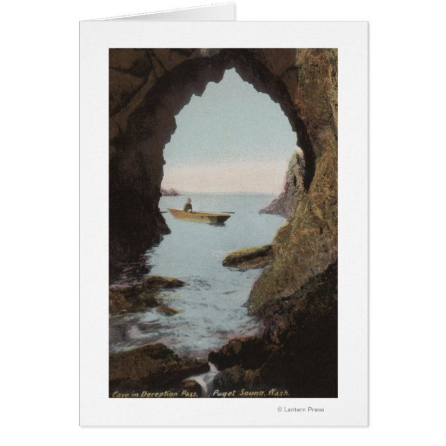 Puget Sound, WA - Cave in Deception (Front)
