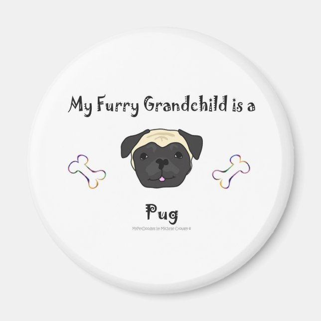 PugFawn Magnet (Front)