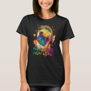 Pugfessional Window Cleaner Animal Pun Pug Animal  T-Shirt