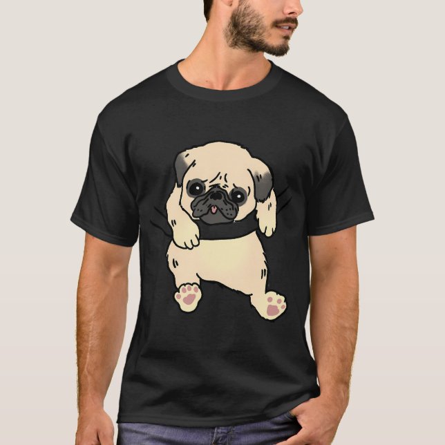 Pugflower T-Shirt (Front)