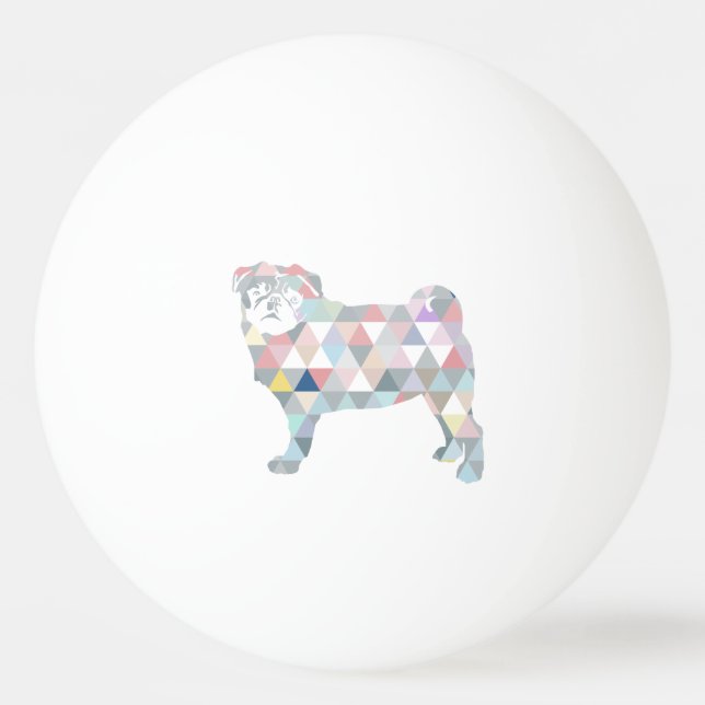 Puggball Ping Pong Ball (Back)