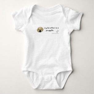 puggle baby bodysuit