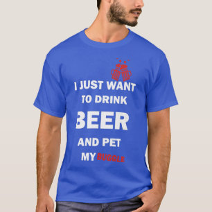 Puggle Dog Lover Beer Tees Funny Dog Mom Gift Prem