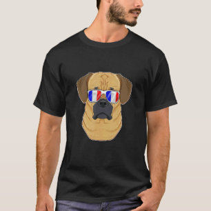 Puggle France Sunglasses I French Flag T-Shirt